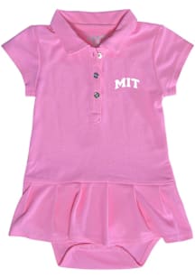 MIT Engineers Baby Girls Pink Caroline Short Sleeve Dress