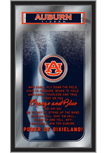 Auburn Tigers Fight Song Hanging Back Bar Mirror
