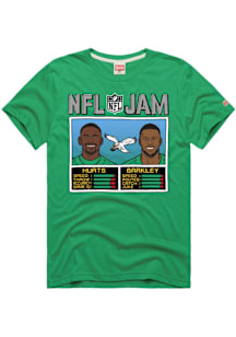 Saquon Barkley Philadelphia Eagles Kelly Green NFL Jam Short Sleeve Fashion Player T Shirt