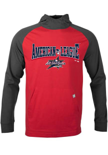 Levelwear  Mens Red Uproar 25 MLB ASG Long Sleeve Hoodie