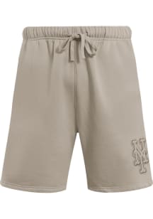 Pro Standard New York Mets Mens Tan Neutral Shorts