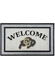 Colorado Buffaloes Welcome 18x30 Door Mat