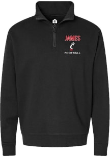 Daniel James Mens Rally  Cincinnati Bearcats NIL Embroidered Qtr Zip Pullover