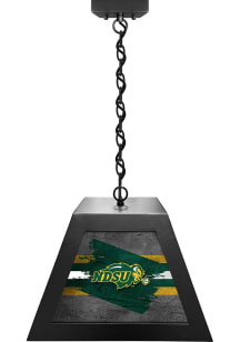 North Dakota State Bison Pendant Black Billiard Lamp