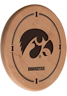 Iowa Hawkeyes Laser Engraved Sign - Brown