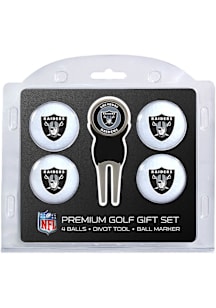 Las Vegas Raiders Divot Tool 4 Pack Golf Gift Set