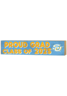 KH Sports Fan Southern University Jaguars 3x13 Block Sign Class of 2025 Sign - Blue