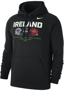 Mens K-State Wildcats Black Nike Aer Lingus College Football Classic Hooded Sweatshirt