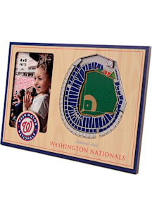 Washington Nationals 4x6 Sadium View Picture Frame - Red