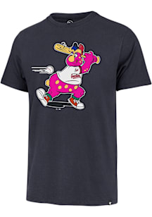 Slider  Cleveland Guardians Navy Blue 47 Batting Slider Short Sleeve Fashion T Shirt