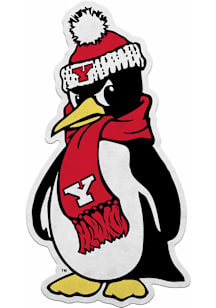 Youngstown State Penguins Mascot Pennant - Red