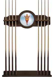 Arizona State Sun Devils Pitchfork Solid Wood Cue Rack Pool Cue