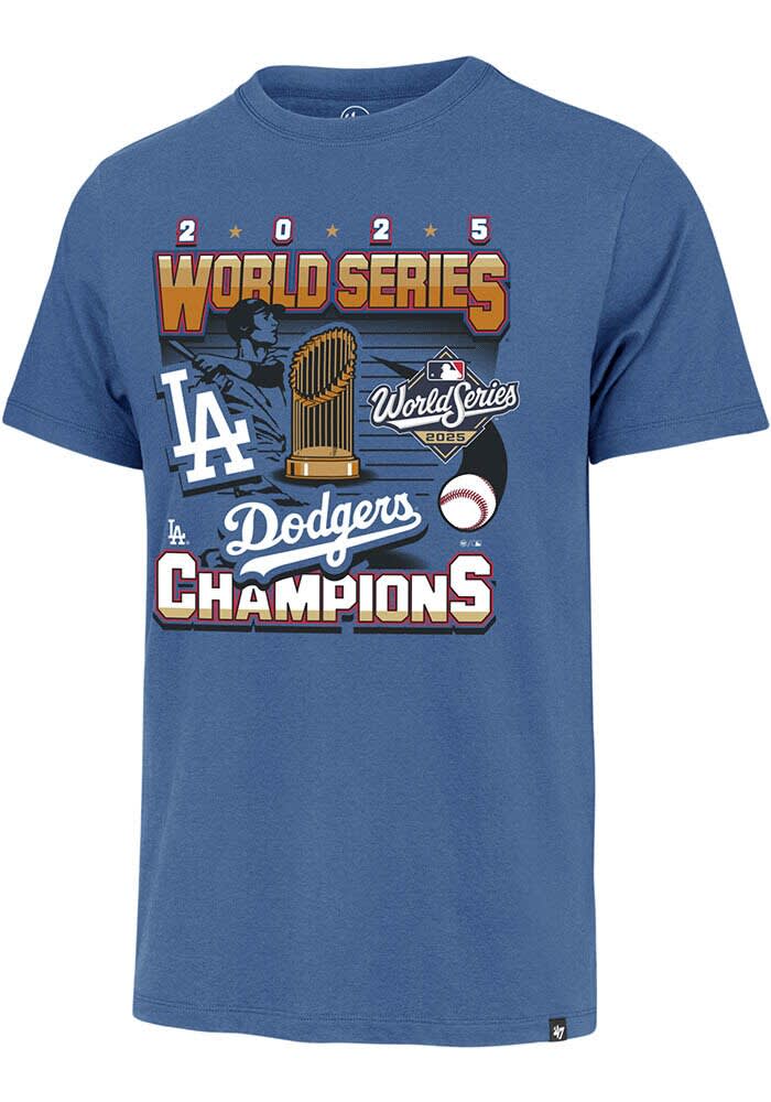 47 Los Angeles Dodgers ROYAL 2025 World Series Champions Trophy