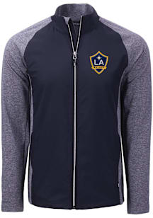 Cutter and Buck LA Galaxy Mens Navy Blue Adapt Eco Big and Tall Light Weight Jacket