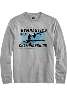 Mens Big Ten Grey Rally 2025 Womens Gymnastics Championships Tee