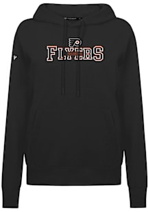 Levelwear Philadelphia Flyers Womens Black Adorn Journey Hooded Sweatshirt