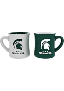 Michigan State Spartans 10oz  2Pk Ceramic Mug - Green