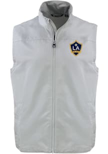 Cutter and Buck LA Galaxy Big and Tall Grey Charter Mens Vest