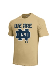 Under Armour Notre Dame Fighting Irish Gold We Are Short Sleeve T Shirt