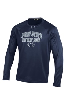 Under Armour Penn State Nittany Lions Mens Navy Blue Long Sleeve Sweatshirt