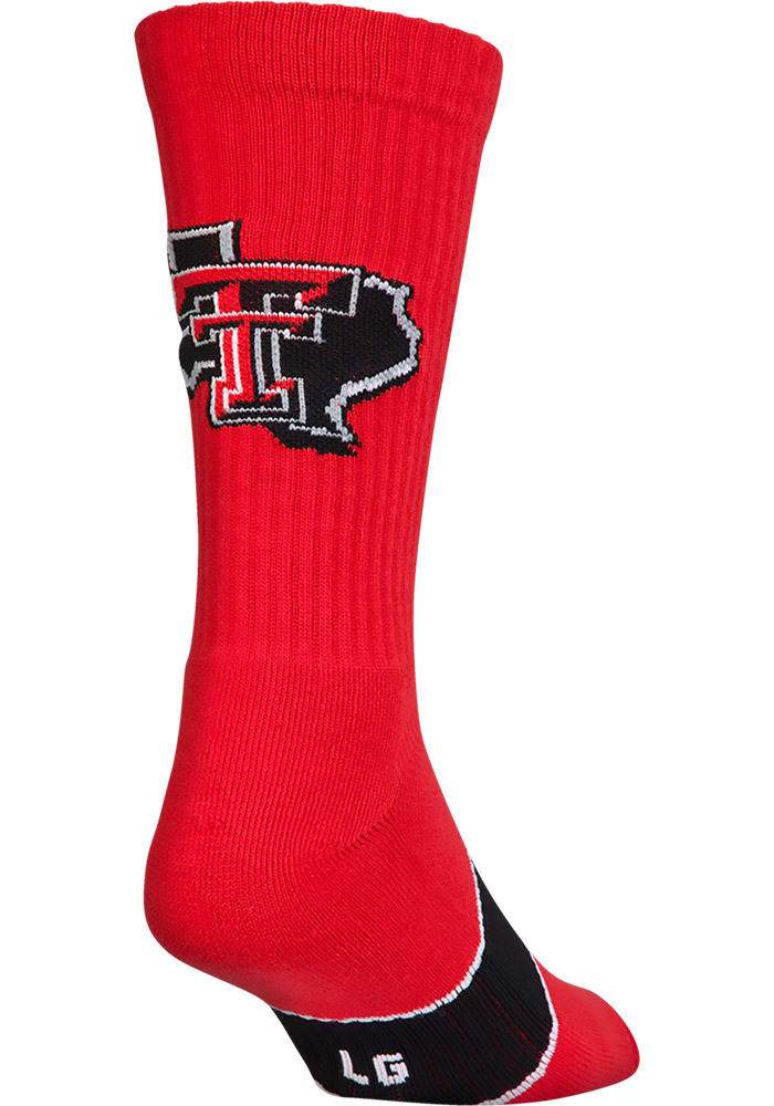 Texas Tech Red Raiders Performance Mens Crew Socks