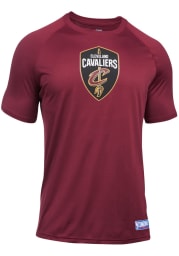 Under Armour Cleveland Cavaliers Maroon Authentic Short Sleeve T Shirt