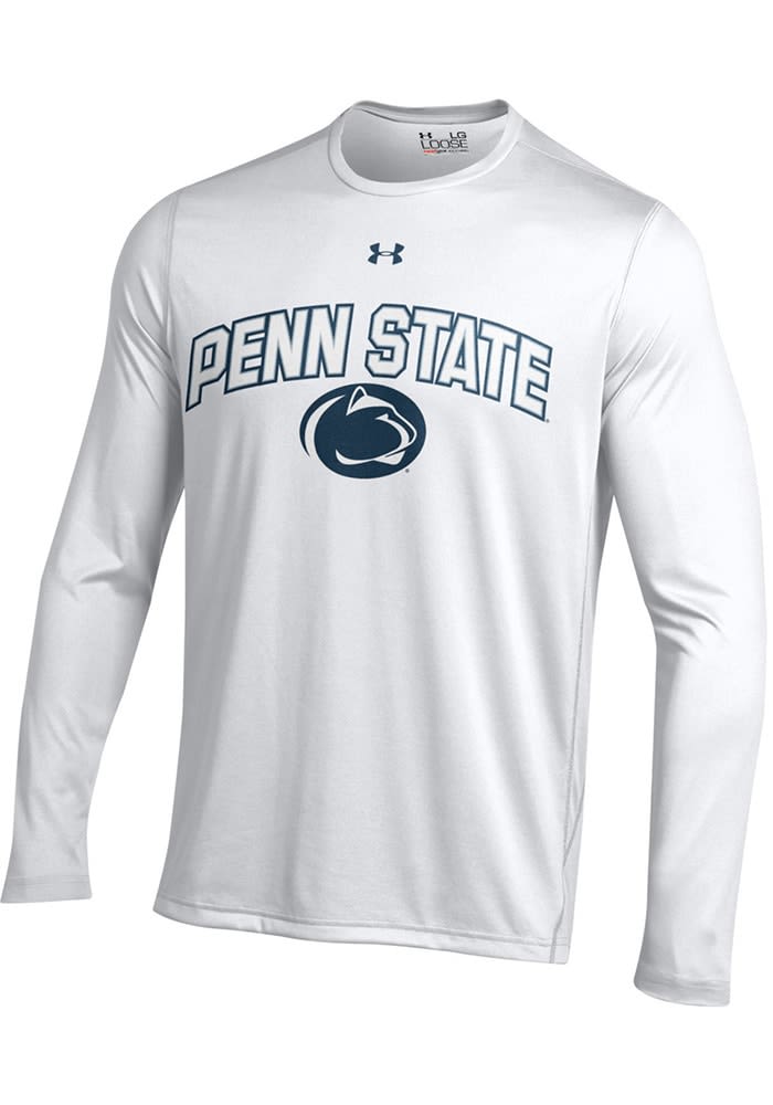 Nike Penn State Nittany Lions Navy Blue Dri-FIT Flat Name Mascot Short  Sleeve T Shirt