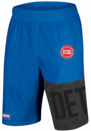 Under Armour Detroit Pistons Mens Blue Game Season Shorts