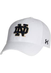 Under Armour Notre Dame Fighting Irish OTS Structured Adjustable Hat - White
