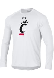 Under Armour Cincinnati Bearcats White Big Logo Long Sleeve T-Shirt