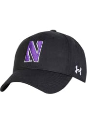 Under Armour Northwestern Wildcats OTS Structured Adjustable Hat - Black