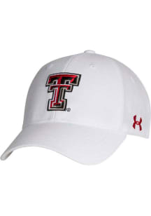Under Armour Texas Tech Red Raiders OTS Structured Adjustable Hat - White