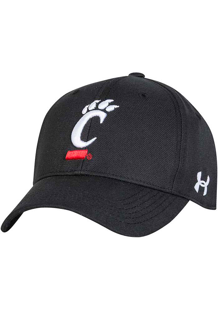Under Armour Cincinnati Bearcats OTS Structured Adjustable Hat - Black