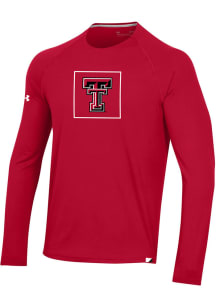 Under Armour Texas Tech Red Raiders Red F20 Sideline Training Long Sleeve T-Shirt