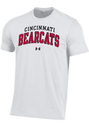 Under Armour Cincinnati Bearcats White Arch Name Short Sleeve T Shirt