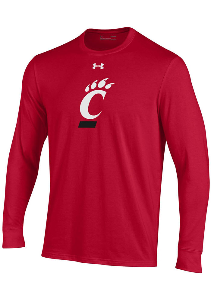 Under Armour Cincinnati Bearcats Red Long Sleeve Tech Long Sleeve T Shirt