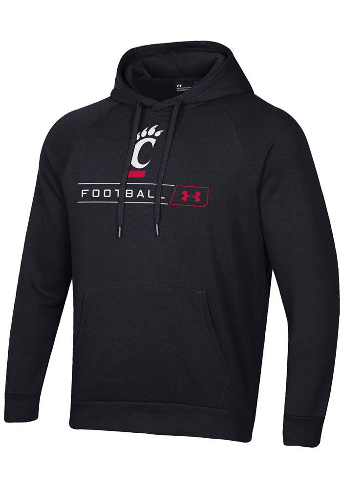 Under Armour Cincinnati Bearcats All Day Fleece Hoodie Black