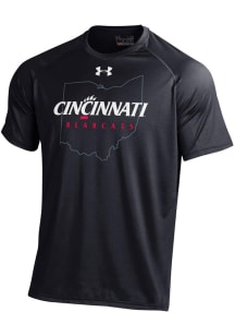 Under Armour Cincinnati Bearcats Black State Short Sleeve T Shirt