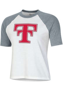 Under Armour Texas Tech Red Raiders Womens White Fade Short Sleeve T-Shirt