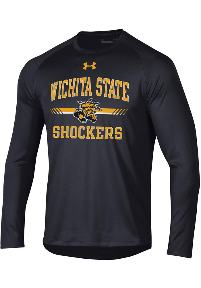 Under Armour Wichita State Shockers Black Tech Long Sleeve T-Shirt