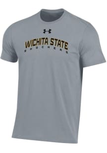 Under Armour Wichita State Shockers Grey Arch Name Short Sleeve T Shirt