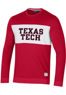 Under Armour Texas Tech Red Raiders Mens Red Gameday All Day Long Sleeve Crew Sweatshirt