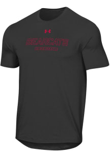 Under Armour Cincinnati Bearcats Black Training Vent Short Sleeve T Shirt