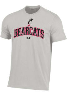 Under Armour Cincinnati Bearcats Grey Performance Cotton Short Sleeve T Shirt