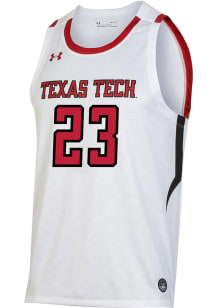 Under Armour Texas Tech Red Raiders White Replica Jersey