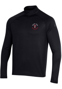 Under Armour Texas Tech Red Raiders Mens Black Performance 2.0 Long Sleeve 1/4 Zip Pullover