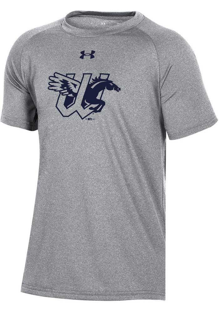 Under Armour Wichita Wind Surge Youth Grey Pop Outline Short Sleeve T-Shirt