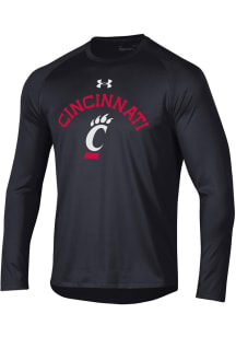 Under Armour Cincinnati Bearcats Black Tech Long Sleeve T-Shirt