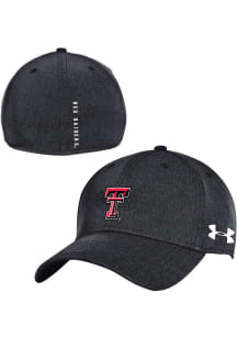 Under Armour Texas Tech Red Raiders Mens Black Sideline Isochill Airvent Coolswitch flex Flex Ha..