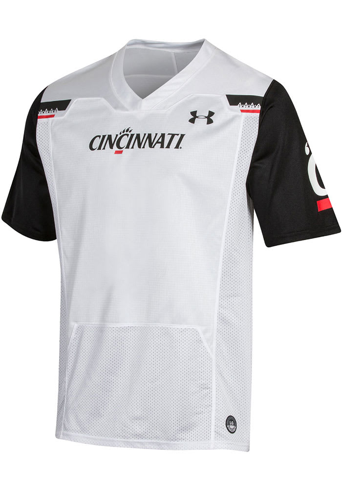 Under Armour Cincinnati Bearcats White Replica Football Jersey